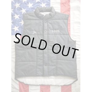 画像: DON'S DEBRIS CO ARISTO JAC VTG PUFFY VEST BLACK L