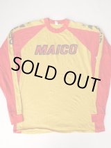 画像: HALLMAN RACING MAICO VINTAGE MOTOCROSS SHIRT YELLOW×RED L