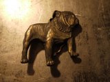 画像: MACK TRUCK BULLDOG EMBLEM TRUCKERS BELT BUCKLE BRASS GOLD