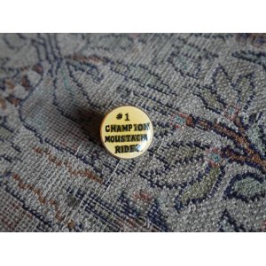 画像: #1 CHAMPION MOUSTACHE RIDER VTG PINS DEAD STOCK