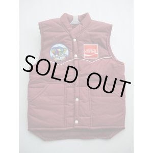 画像: SWINGSTER ”COKE×ALBUQUERQUE INTERNATIONAL BALLOON FIESTA”VTG PUFFY VEST WINE SMALL