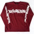 画像1: SIXHELMETS HAWAIIAN LONG SLEEVE T-SHIRT WINE