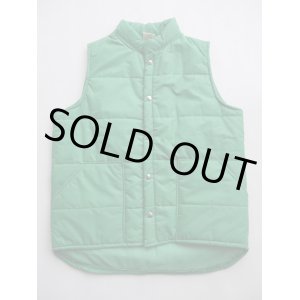 画像: CAP'N JAC VTG PUFFY VEST GREEN MEDIUM