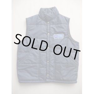 画像: FORD VTG PUFFY VEST NAVY SMALL