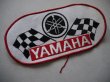 画像2: YAMAHA CHECKER FLAG VINTAGE BIG PATCH 