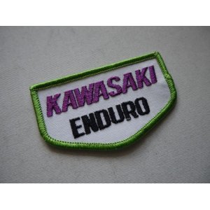 画像: KAWASAKI ENDURO VINTAGE PATCH 