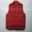 画像4: U.S.A. VTG PUFFY VEST RED BROWN　M　