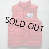 画像: CORVETTE SWINGSTER VTG PUFFY VEST RED M