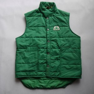 画像: MR BILL SPORTS WEAR VTG PUFFY VEST GREEN XL