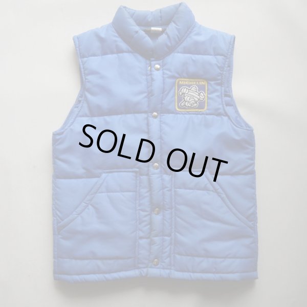 画像1: MICHELIN SWINGSTER VTG PUFFY VEST BLUE S