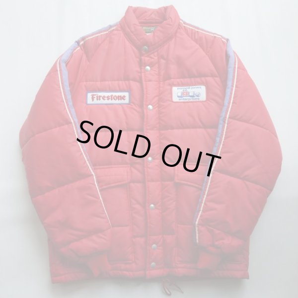画像1: FIRESTONE PARNELLI JONES ENTERPRISES SWINGSTER RACING JACKET RED M