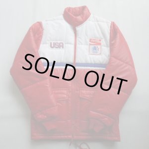 画像: COCA COLA USA LOS ANGELS OLYMPIC RACING JACKET REDxWHITE S