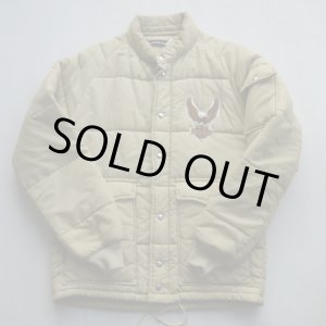 画像: HARLEY DAVIDSON SWINGSTER RACING PUFFY JACKET IVORY MEDIUM