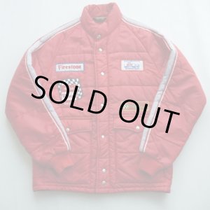 画像: FIRESTONE PARNELLI JONES ENTERPRISES WINSTON NASCAR RACING SPEEDWAY ENGINEERING SWINGSTER RACING JACKET RED M