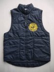 画像1: UNION GOLDEN KNIGHTS VTG PUFFY VEST NAVY M