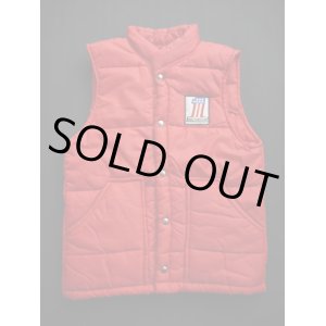 画像: HARLEY DAVIDSON VTG PUFFY VEST RED S