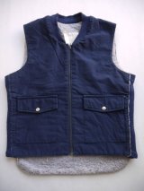 画像: CANARTINE VTG WORK VEST NAVY M