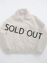 画像: STRUGGLE GEAR VTG LETHER DOWN JACKET BEIGE 40