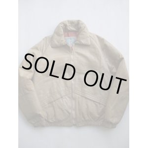 画像: STRUGGLE GEAR VTG LETHER DOWN JACKET BEIGE 40