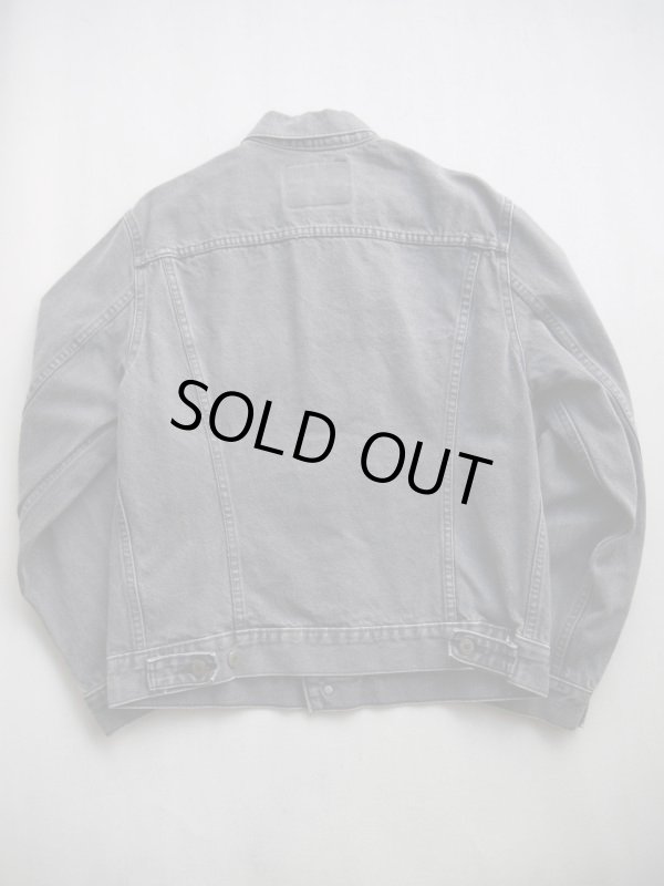 画像5: 80s LEVIS 75505 VTG DENIM JACKET BLACK 42