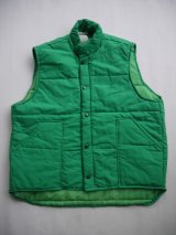 画像: CARPENTER VTG PUFFY VEST GREEN L