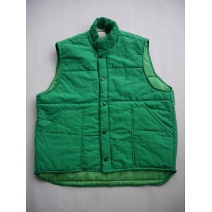 画像: CARPENTER VTG PUFFY VEST GREEN L