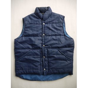 画像: JC PENNEY VTG PUFFY VEST NAVY L