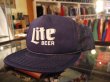 画像2: LITE BEER VTG MESH CAP NAVY