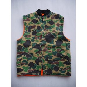 画像: HUNTING VTG PUFFY VEST CAMOUFLAGE M