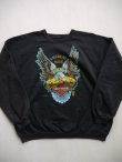 画像1: HARLEY DAVIDSON AMERICA'S PRIDE VTG SWEATER BLACK S