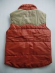 画像6: WRANGLER VTG PUFFY VEST BEIGExORANGE M