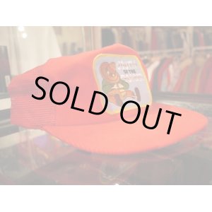 画像: SOUTH OF THE BORDER VTG CORDUROY MESH CAP RED