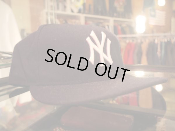 画像1: NEW ERA NEW YORK YANKEES BASEBALL CAP BLACK 7 5/8(60.6cm)