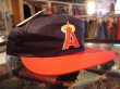 画像1: DEAD STOCK LOS ANGELES ANGELS VTG CAP NAVYxRED