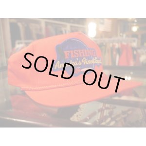 画像: FISHING AMERICAN FINEST SPORTS VTG CAP RED