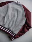 画像14: MACK TRUCKS CHALK LINE VTG STUDIAM JUMPER GRAYxWINERED LARGE