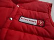 画像5: FIRESTONE SWINGSTER VTG RACING PUFFY VEST RED LARGE