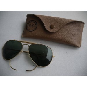 画像: RAY BAN TEARDROP B&L USA MADE SUNGLASSES GOLD