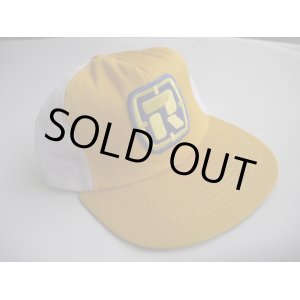 画像: R LOGO VTG MESH CAP YELLOWxWHITE