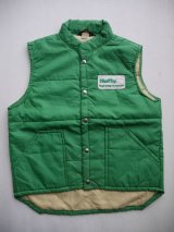 画像: SWINGSTER HEFTY TOUGH ENOUGH TO OVERSTUFF VTG PUFFY VEST GREEN M