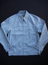 画像: 60's DERBY OF SAN FRANCISCO VTG COTTON JACKET SKY BLUE 40