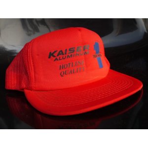 画像: KAISER ALUMINUM TRENTWOOD HOTLINE QUALITY VTG MESH CAP RED