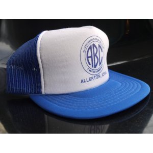 画像: ABC ALLERTONWORLD BOOSTER CLUB VTG MESH CAP BLUExWHITE