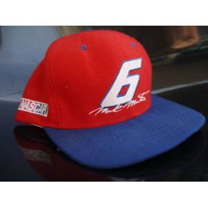 画像: NASCAR NATMEG 6 VTG CAP REDxNAVY