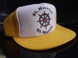 画像: ST.MAARTEN ST.MARTIN VTG MESH CAP YELLOWxWHITE