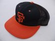 画像2: NEW ERA SAN FRANCISCO GIANTS BASEBALL MESH CAP BLACKxORANGE