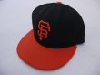 画像2: NEW ERA SAN FRANCISCO GIANTS BASEBALL CAP BLACKxORANGE 7 1/2(59.6cm)