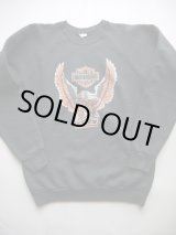 画像: HARLEY DAVIDSON EAGLE VTG SWEAT BLACK XL