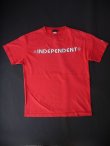 画像1: INDEPENDENT TRUCK COMPANY VTG T-SHIRT RED M