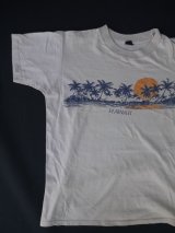 画像: HAWAII VTG T-SHIRT BEIGE L